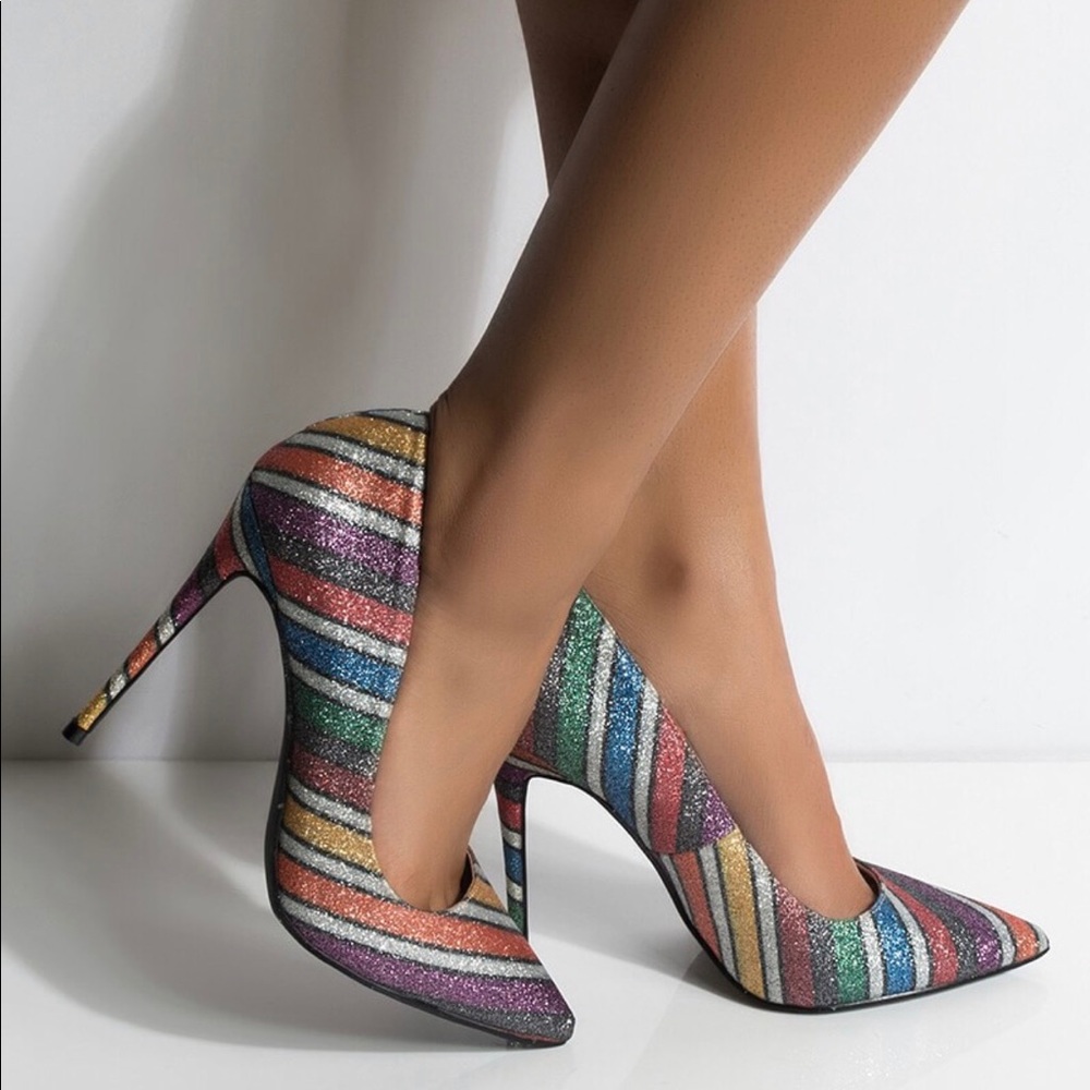 Beautiful colorful Pumps